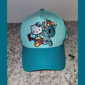 Rare Tokidoki X Hello Kitty Womens 'Kitty Bubbles' New Era 9 Forty Snapback Hat